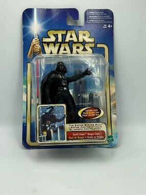 Star Wars Saga Series Darth Vader Bespin Duel 2002 Hasbro Sealed Action Figure